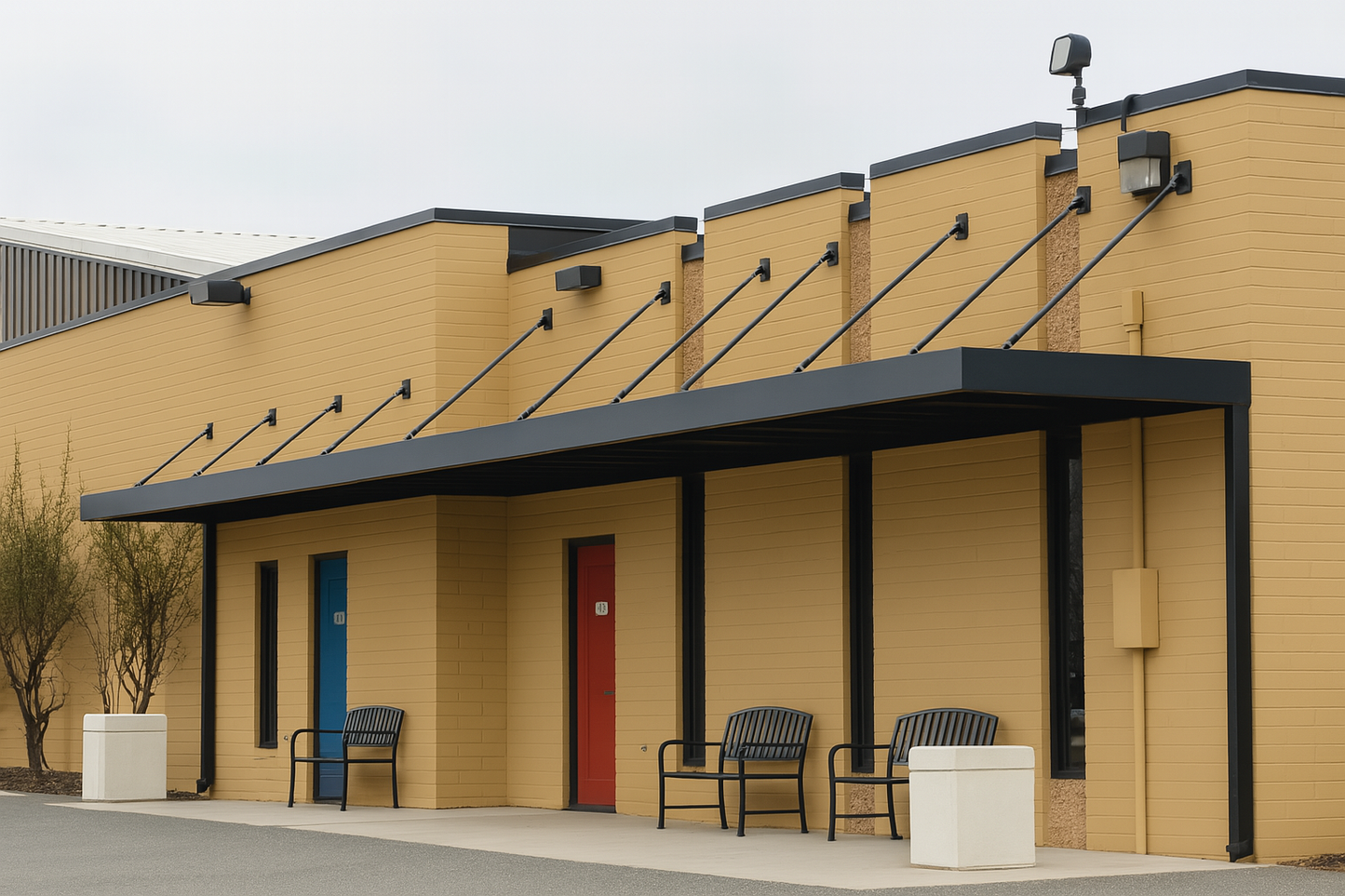 Commercial Aluminum Awning